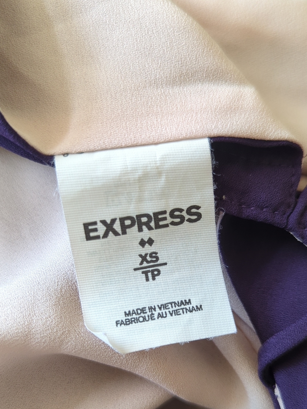 Express Barcelona Purple/Lavender Reverseable Cami - Picture 9 of 10